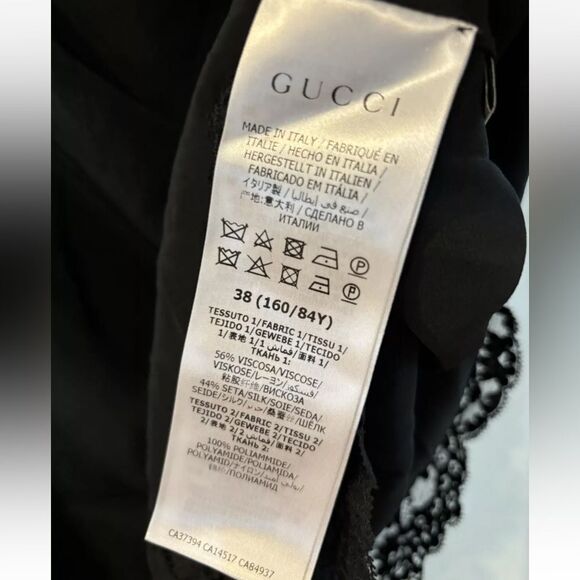NWT Gucci black dress - Picture 6 of 12